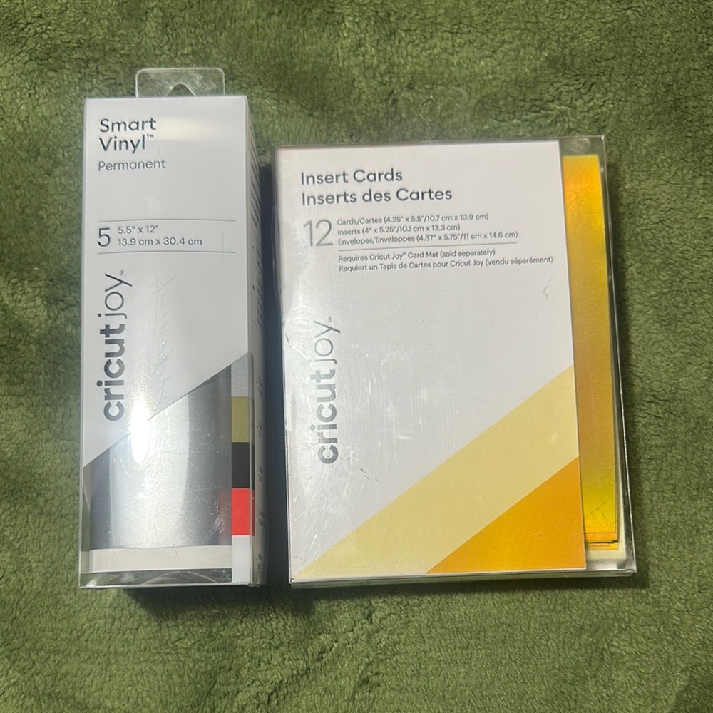 Cricut Joy Smart Vinyl and Insert Cards Set